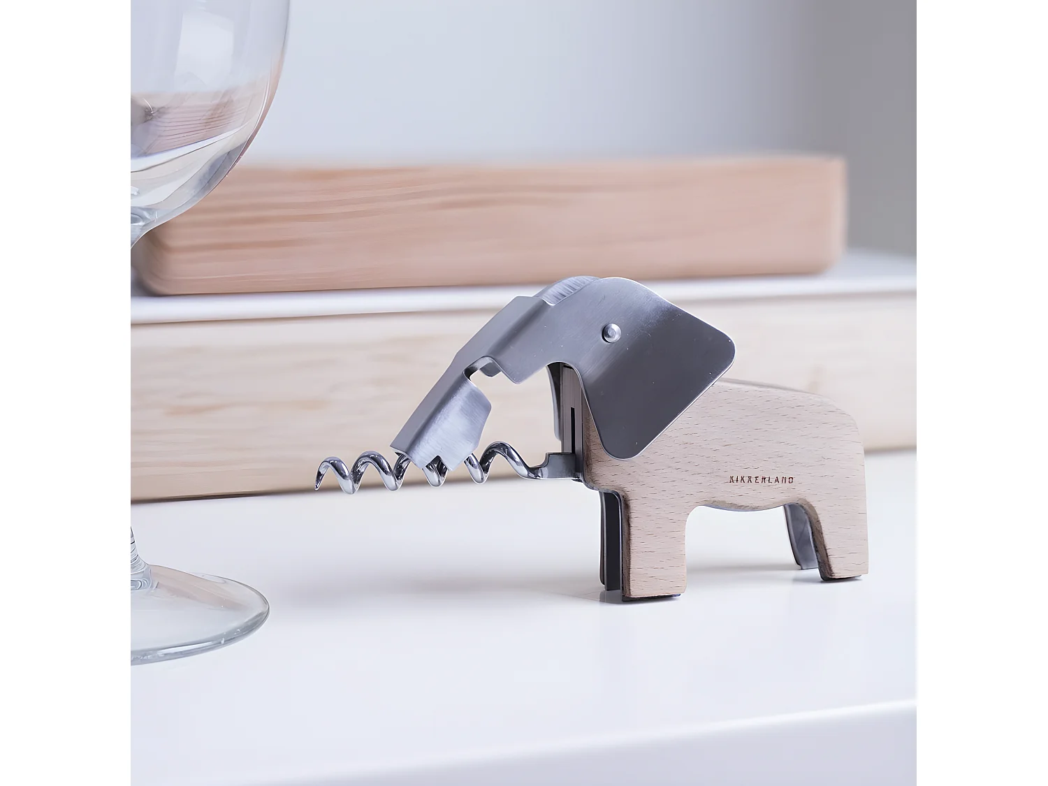 Cavatappi a forma di elefante