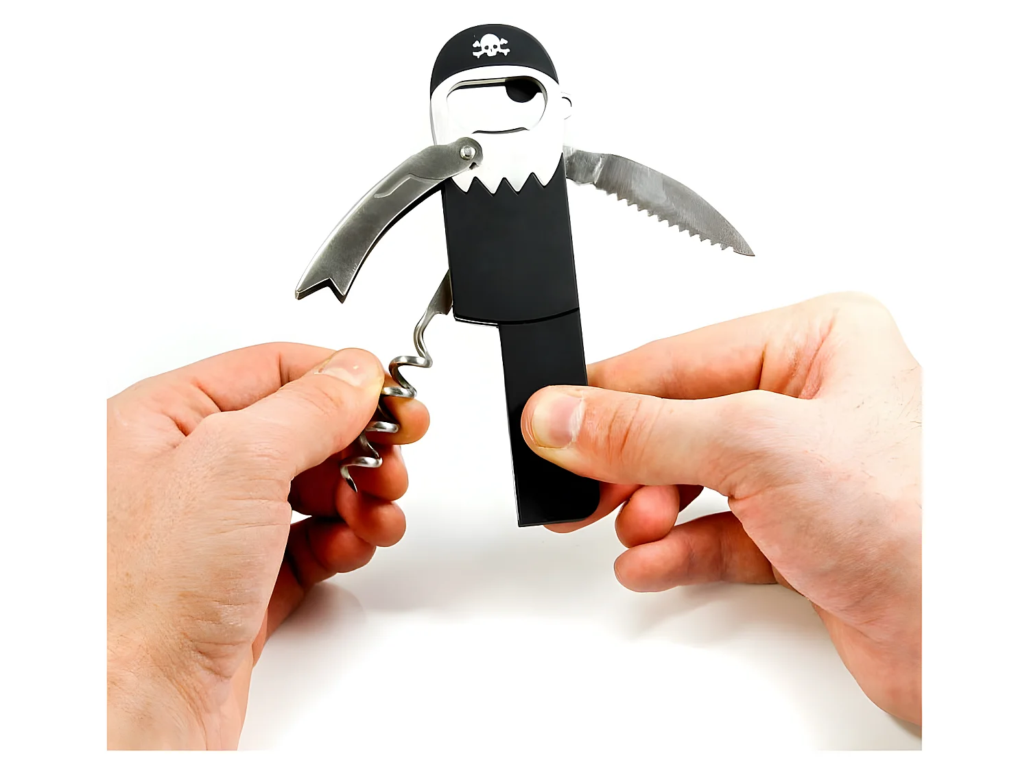 Tire-bouchon Pirate Noir  Suck UK