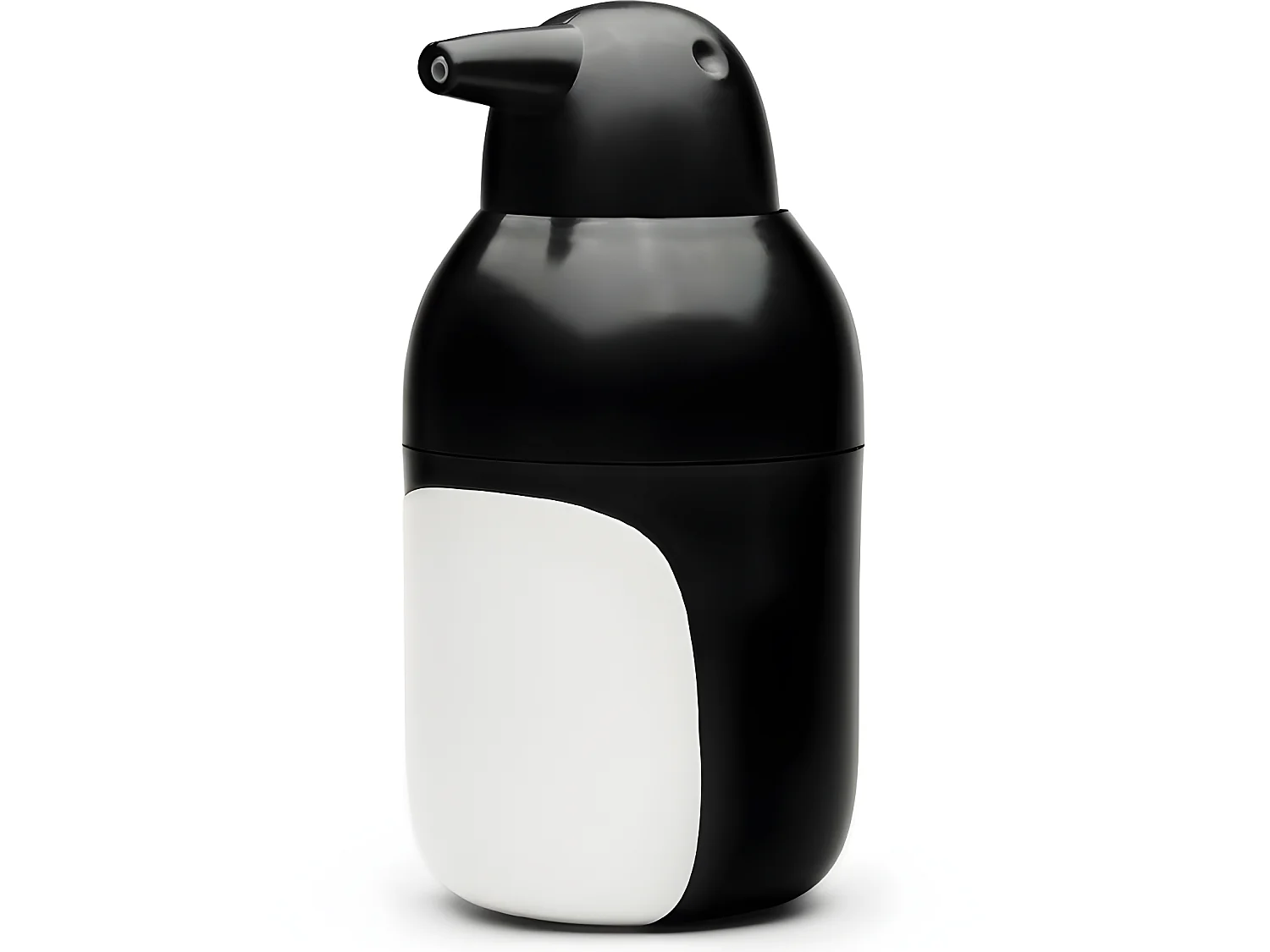 Distributeur de savon liquide Penguin Noir  Qualy