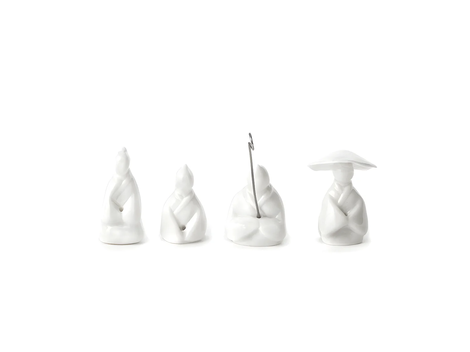 Set de 4 porta bolsitas de té de melocotón