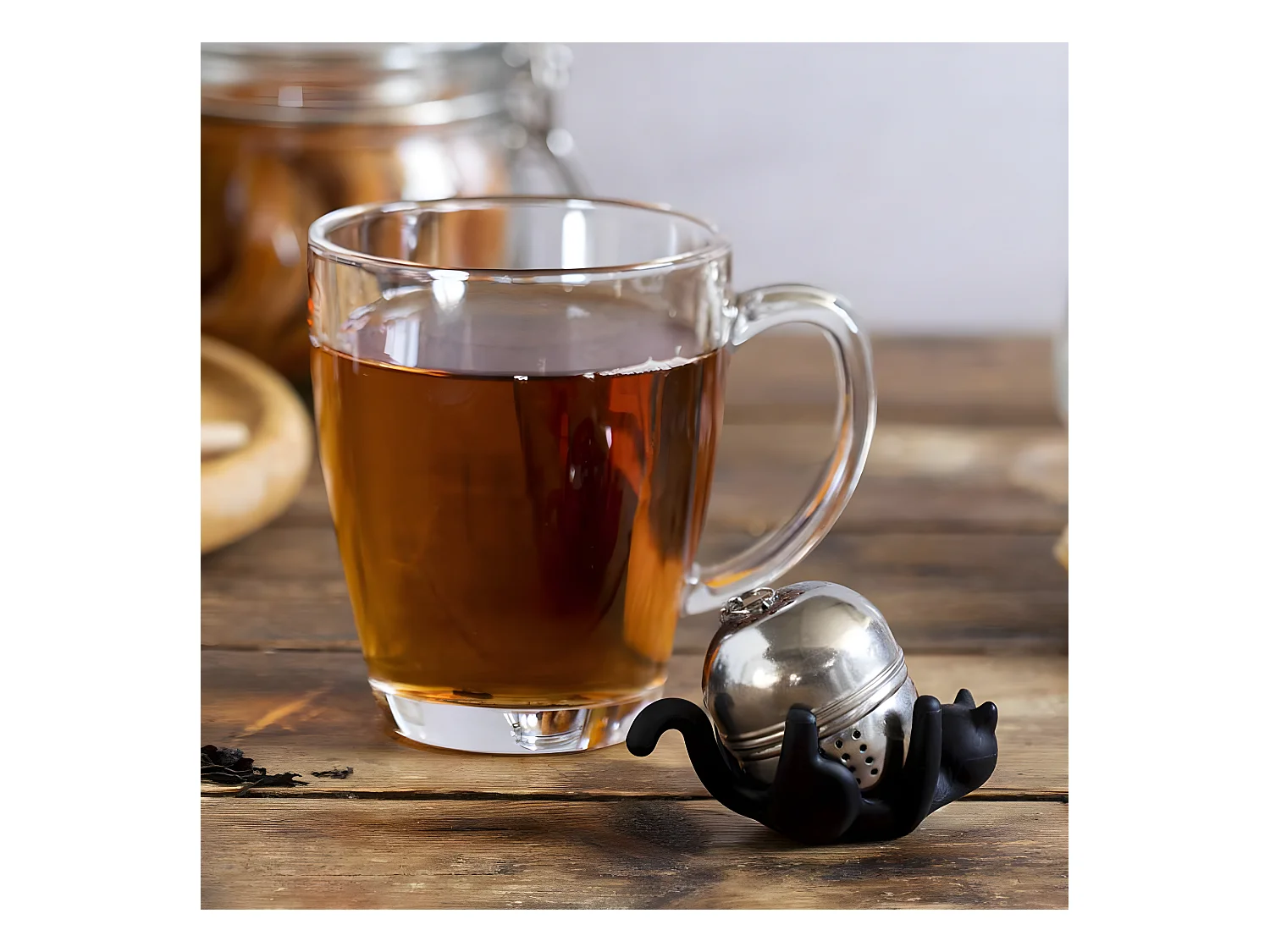 Boule à thé Cattea Noir  PA Design