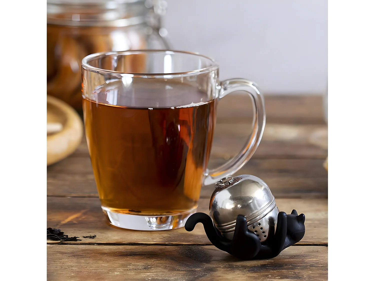 Boule à thé Cattea Noir  PA Design