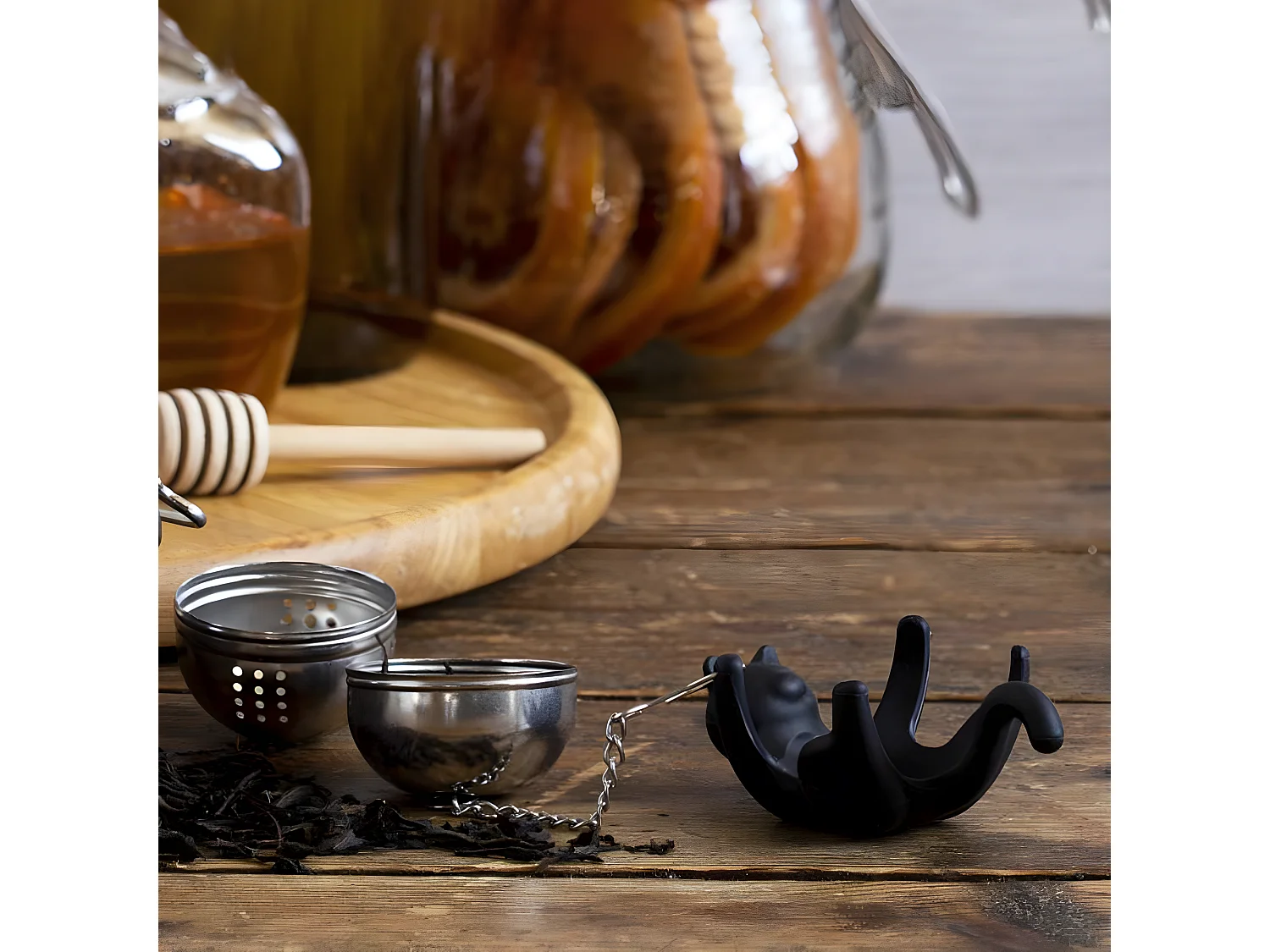 Boule à thé Cattea Noir  PA Design