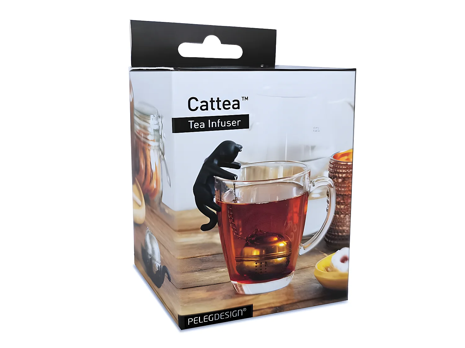 Boule à thé Cattea Noir  PA Design