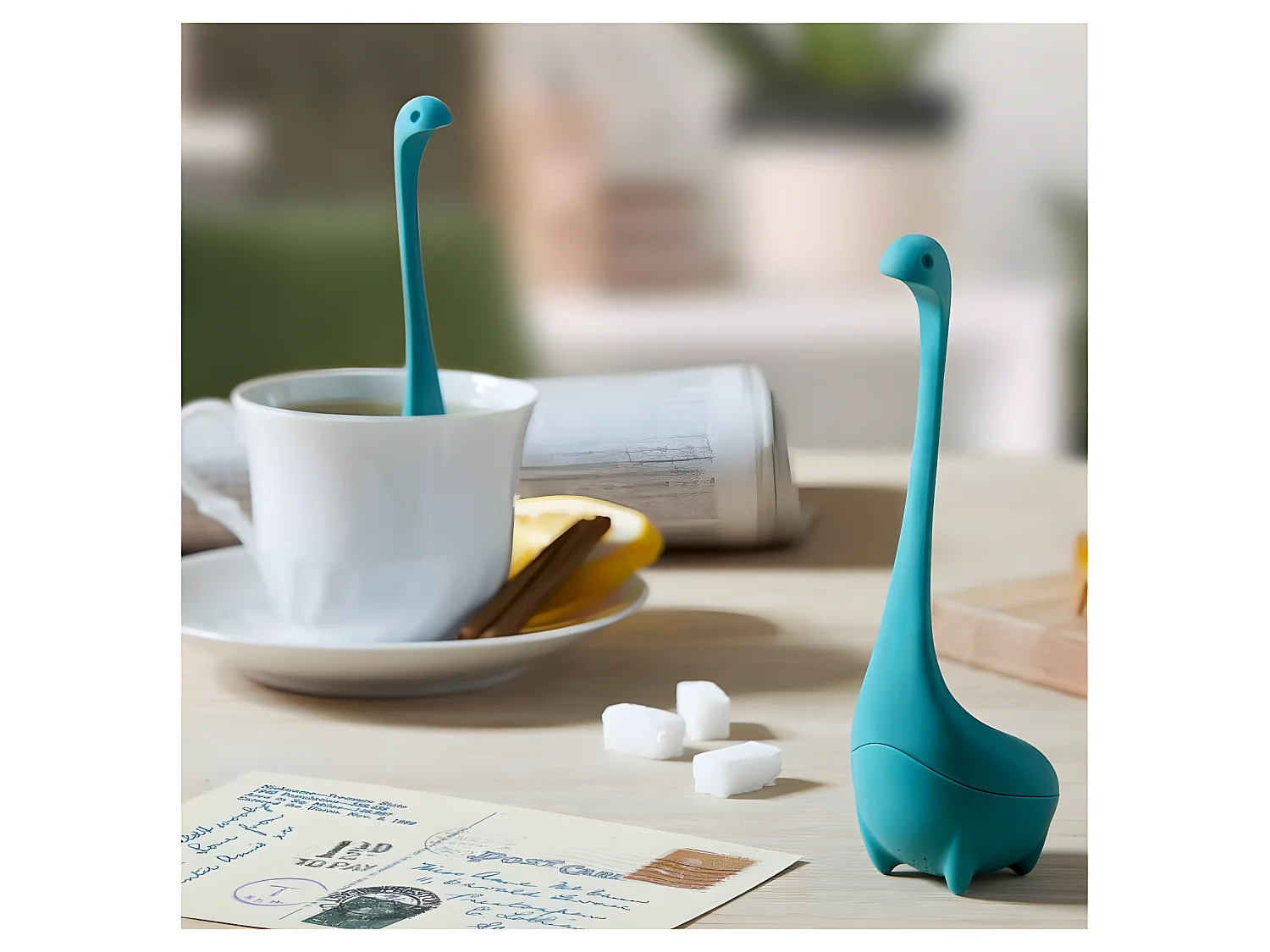 Boule à thé Baby Nessie Bleu  PA Design