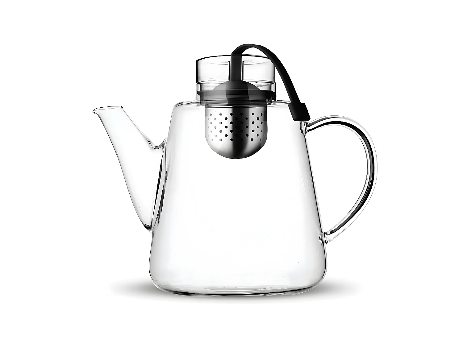 Théière et infuseur à thé 1.5l Transparent  Vialli Design