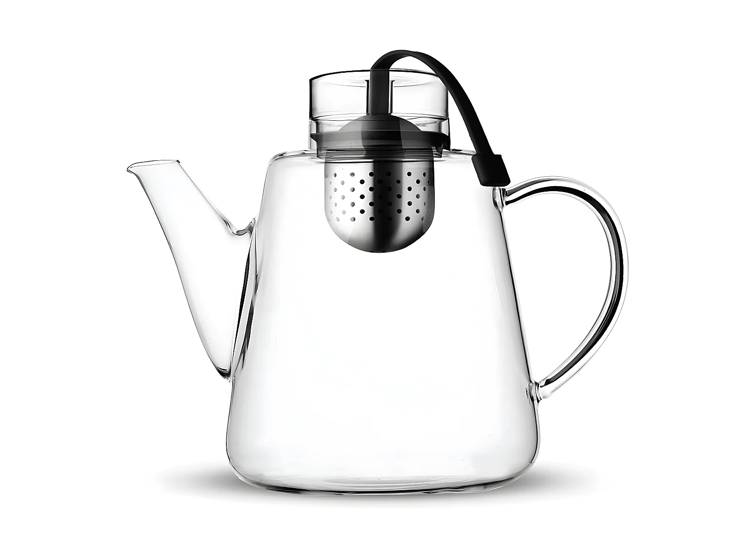 Théière et infuseur à thé 1.5l Transparent  Vialli Design