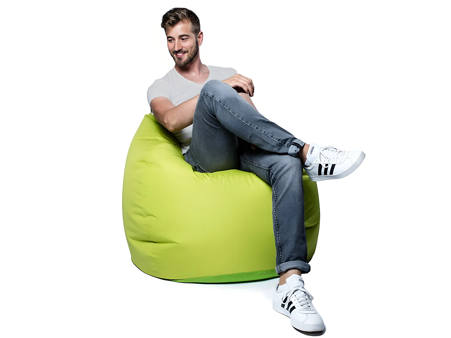 Coussin Géant Scuba XXL Vert anis  Jumbo Bag