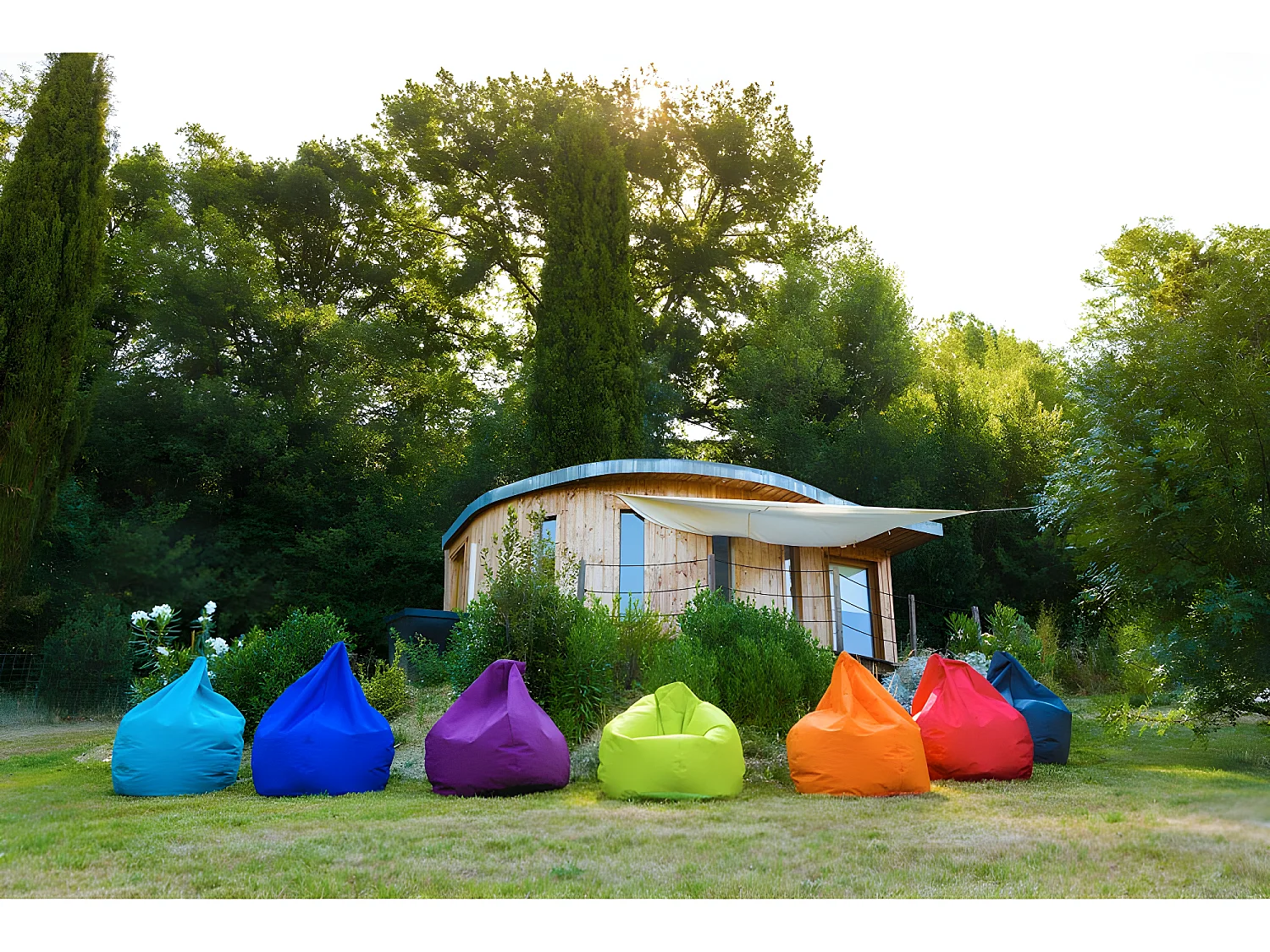 Coussin Géant Scuba XXL Vert anis  Jumbo Bag