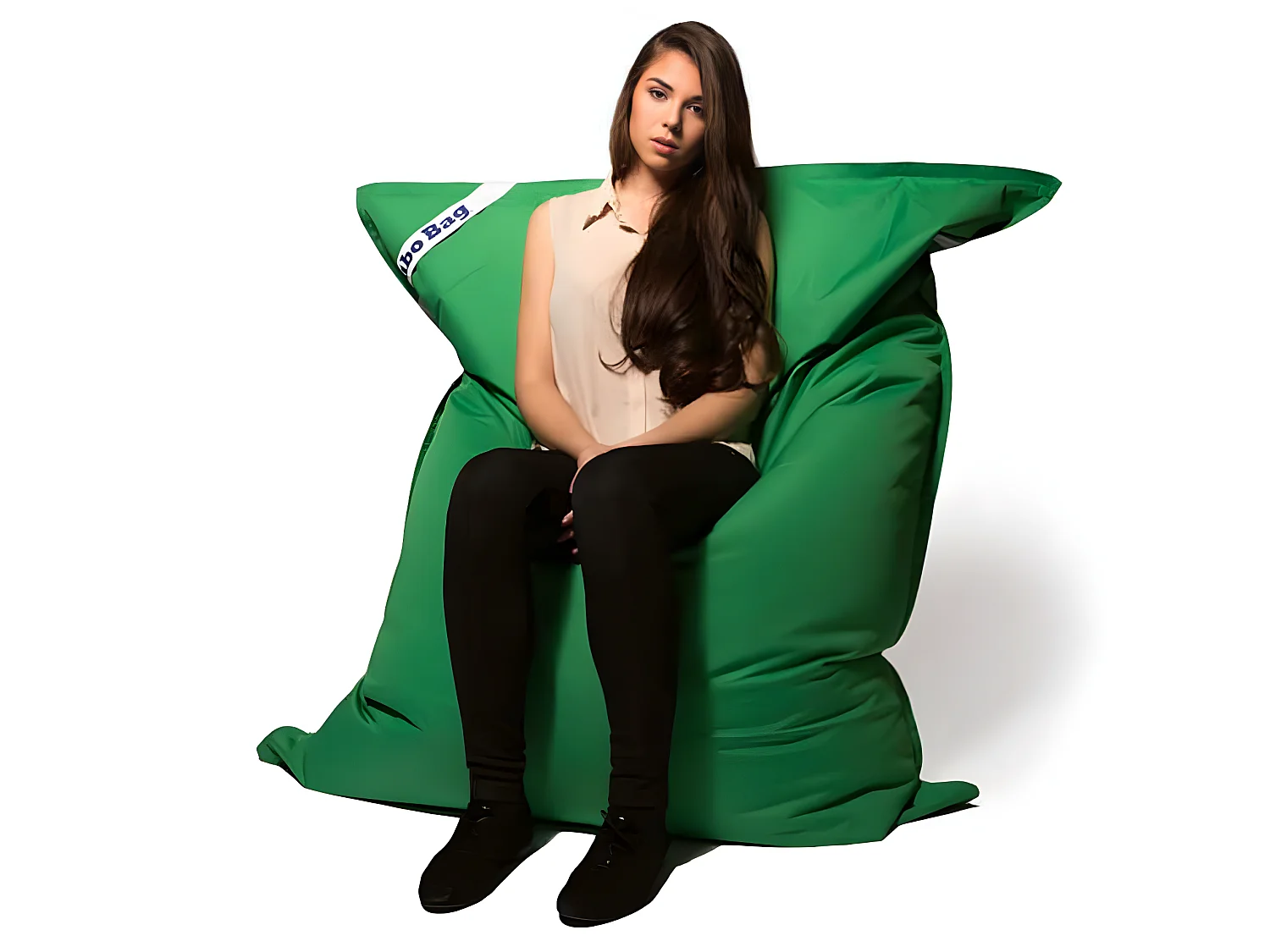 Coussin de sol Jumbo bag Vert prairie  Jumbo Bag