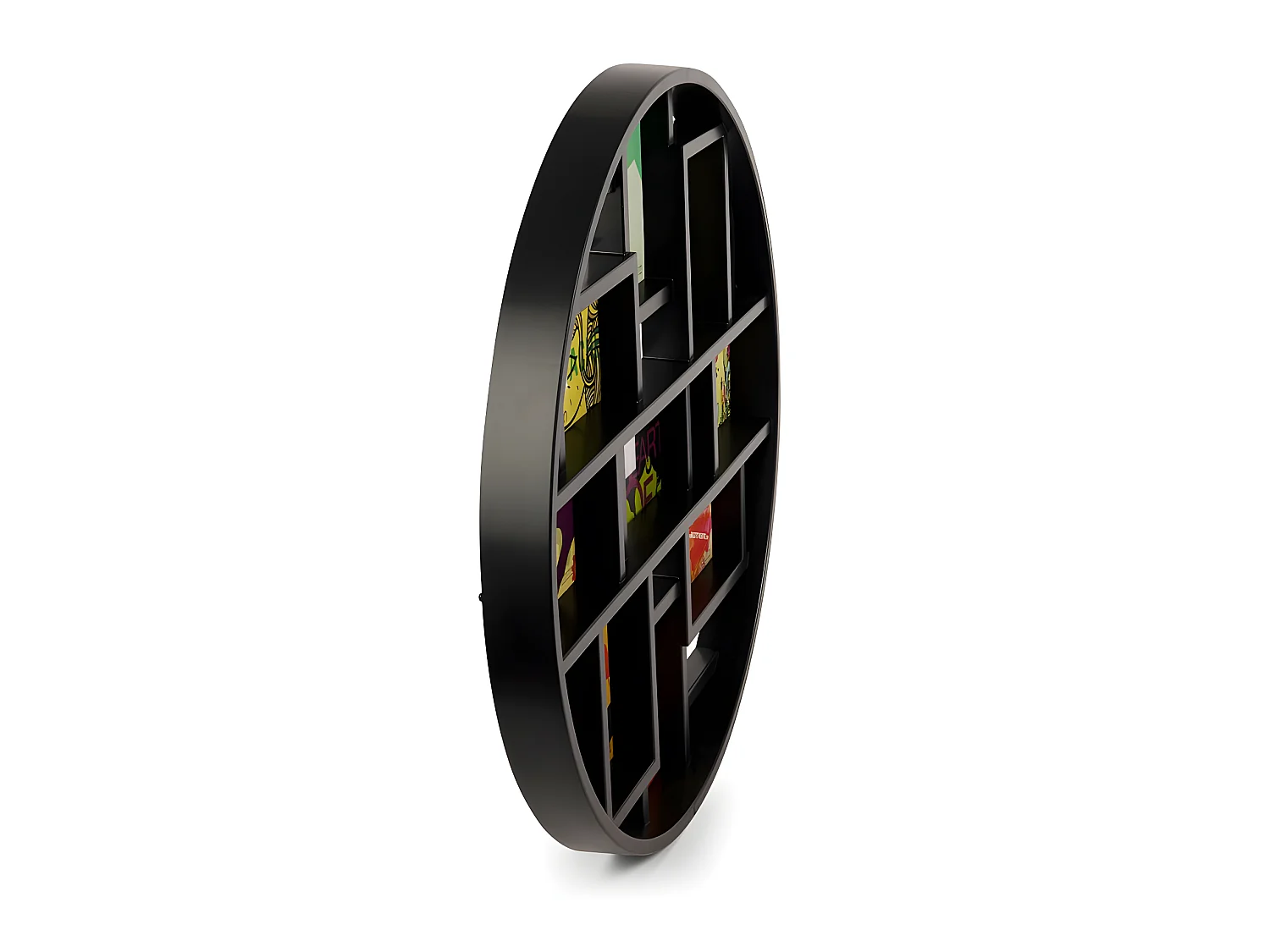 Cadre photos pêle-mêle Luna Noir  Umbra