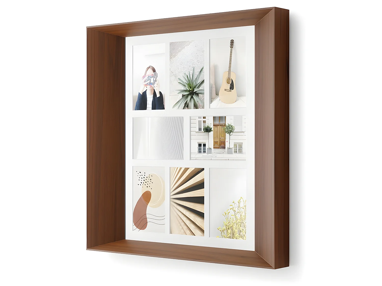 Cadre photo Lookout XL Marron  Umbra