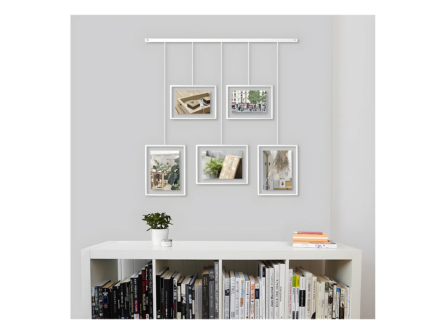 Cadres photos Exhibit Blanc  Umbra