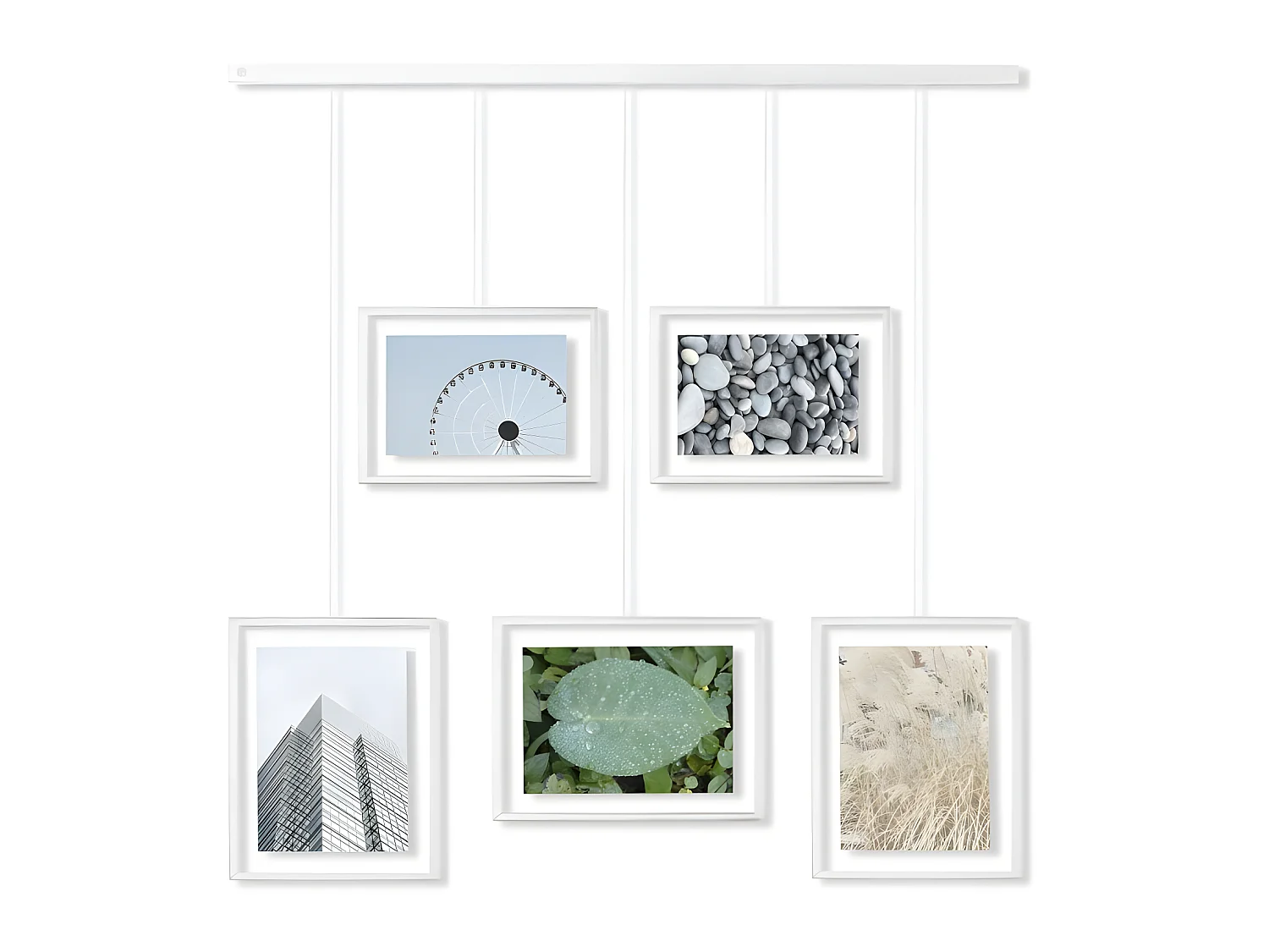 Cadres photos Exhibit Blanc  Umbra