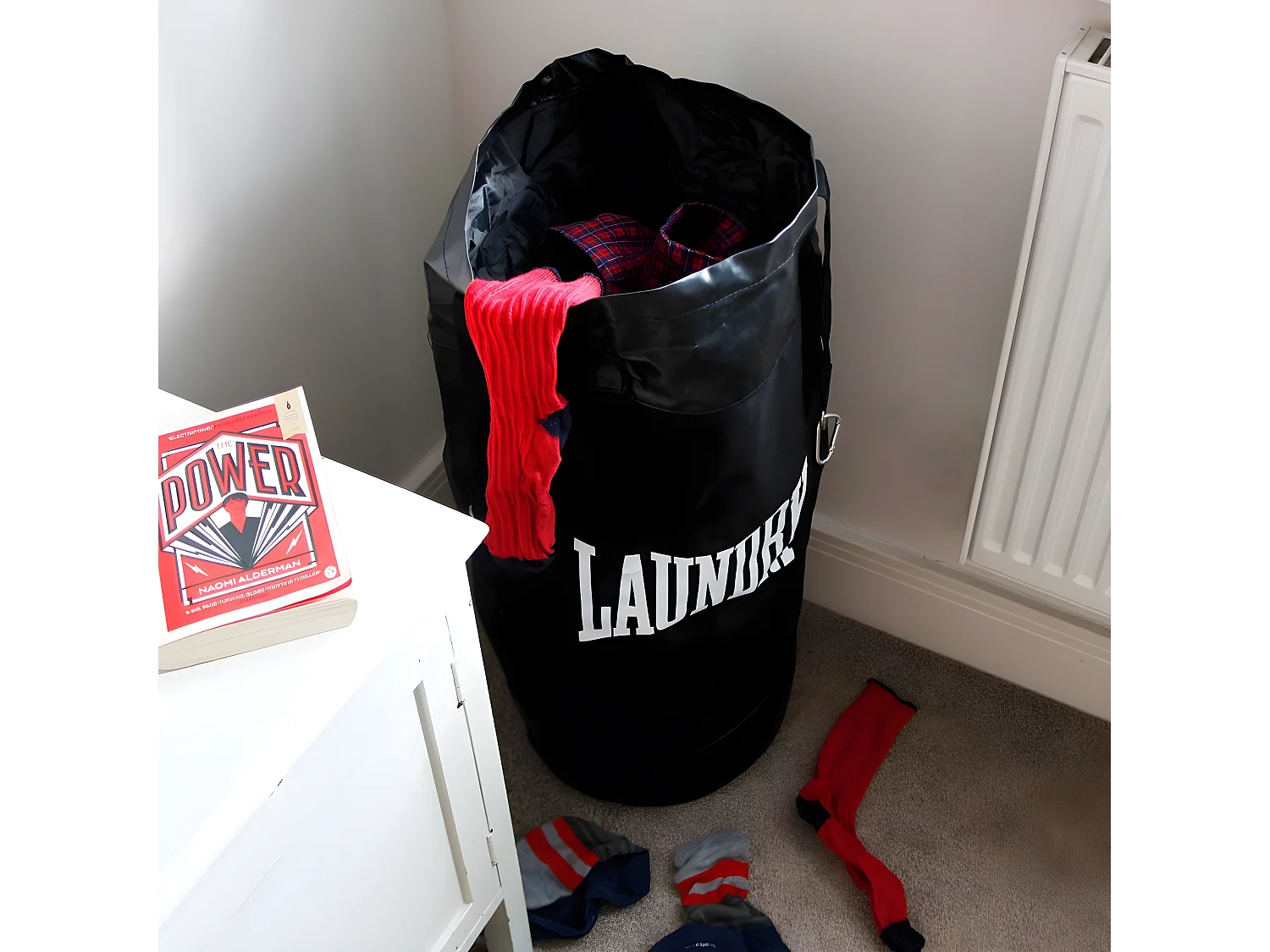 Sac à linge Punch Bag Noir  Suck UK