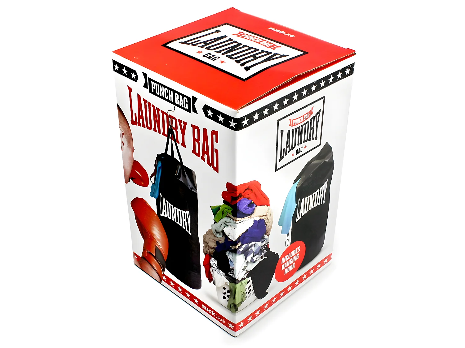 Sac à linge Punch Bag Noir  Suck UK