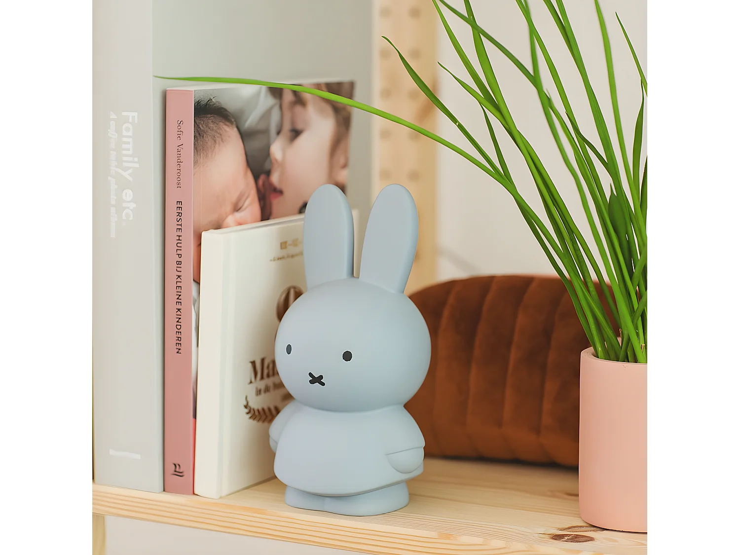Tirelire Miffy uni Gris  Atelier Pierre