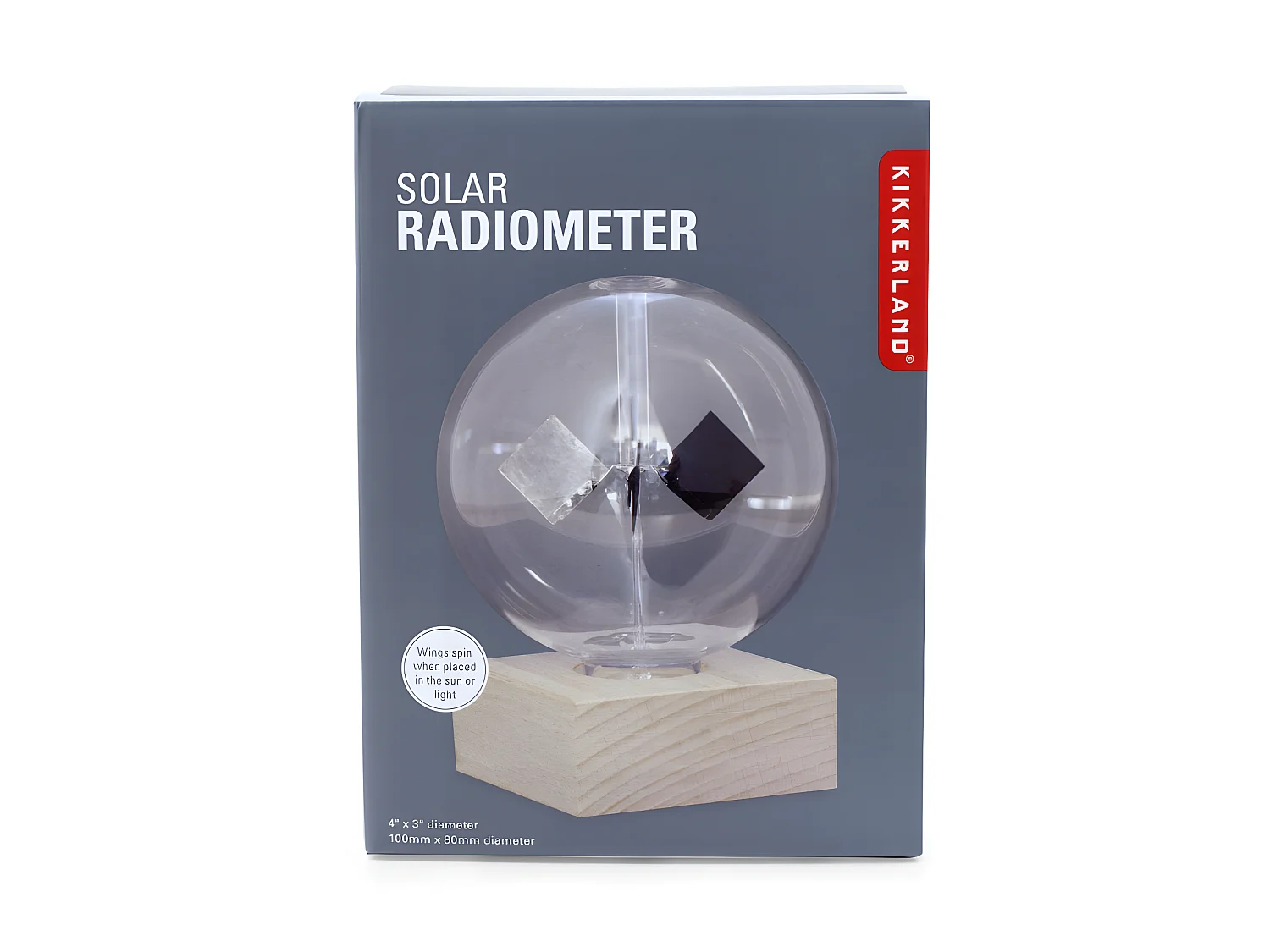 Radiomètre solaire Transparent  Kikkerland