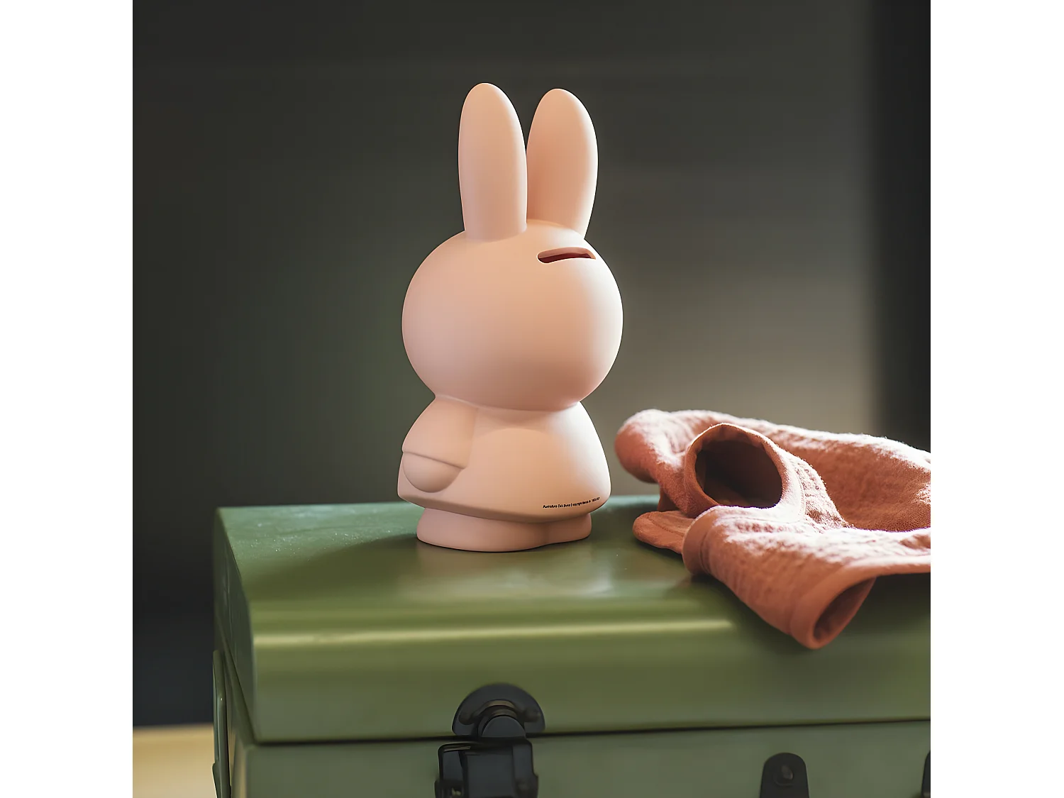 Tirelire Miffy uni Rose  Atelier Pierre