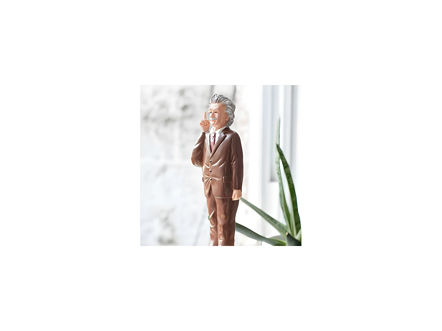 Figurine solaire Einstein Multicolore  Kikkerland