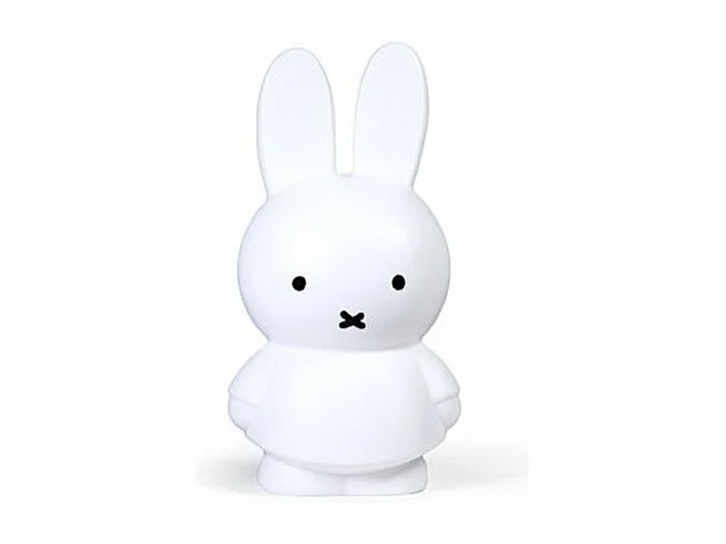 Hucha miffy de pvc blanco