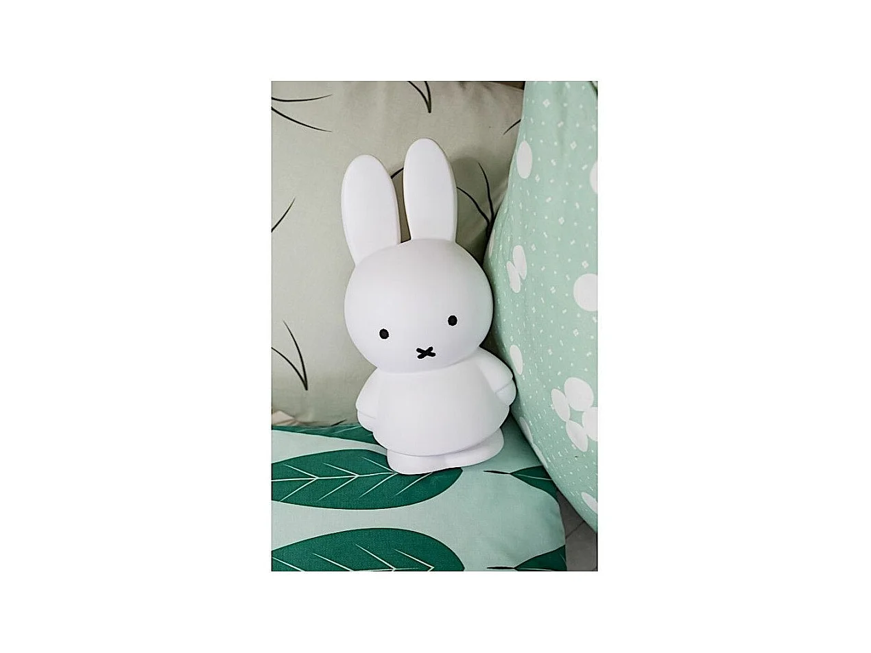 Salvadanaio miffy in pvc bianco