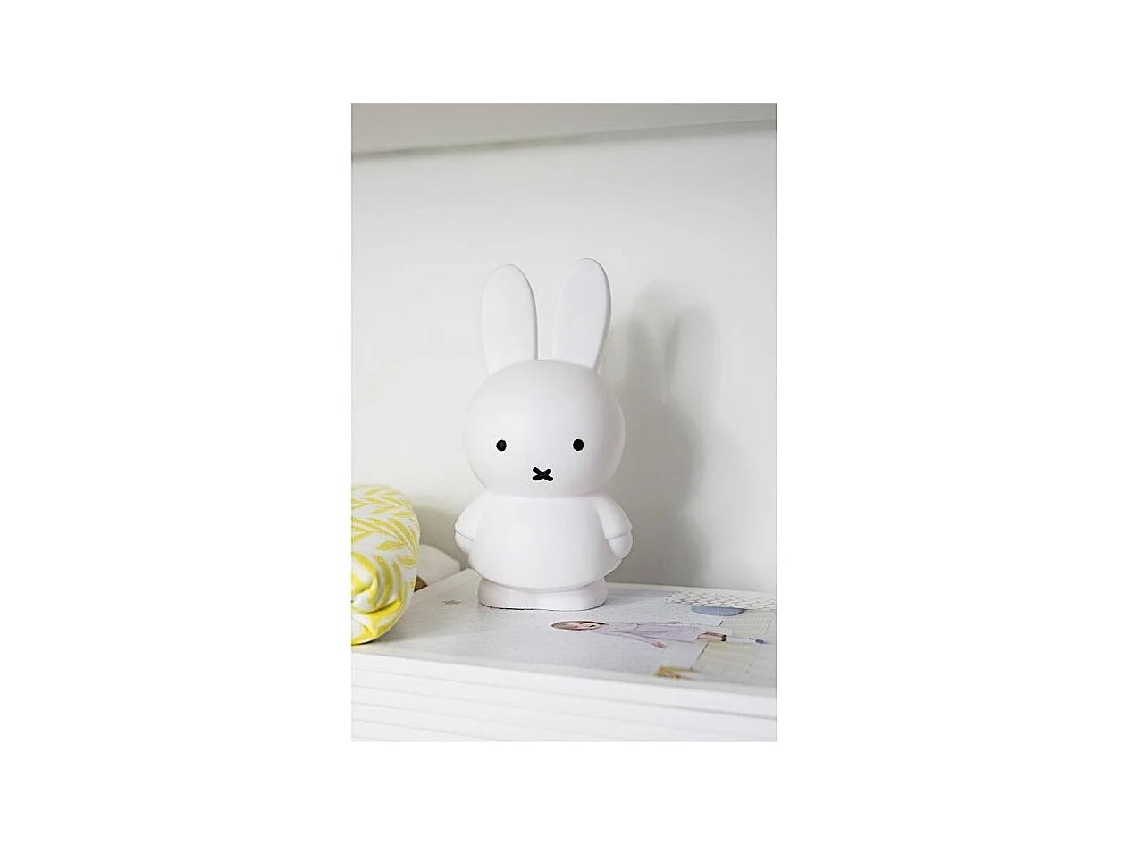 Salvadanaio miffy in pvc bianco