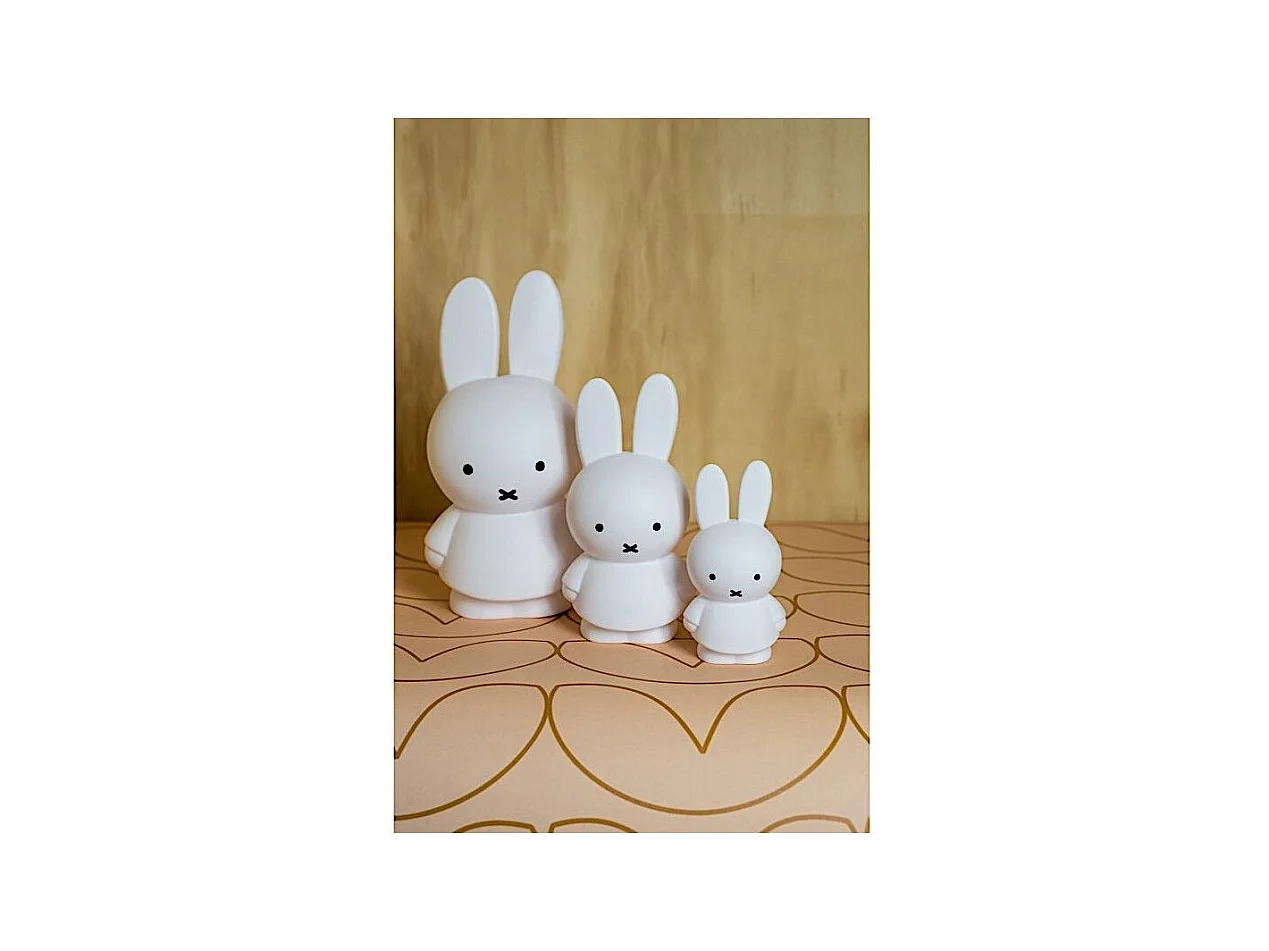 Salvadanaio miffy in pvc bianco