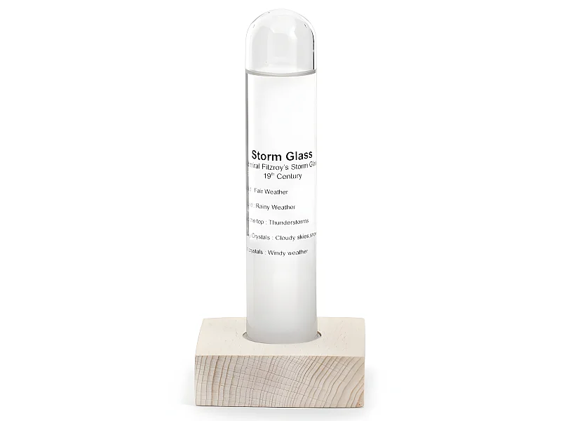 Baromètre tempête Transparent  Kikkerland
