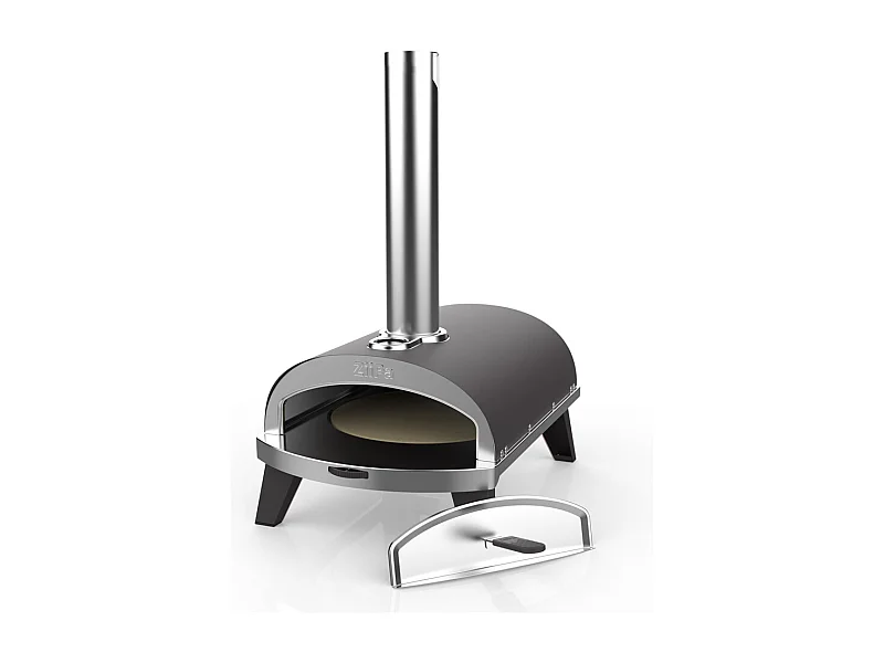 Four à pizza à pellets ardoise