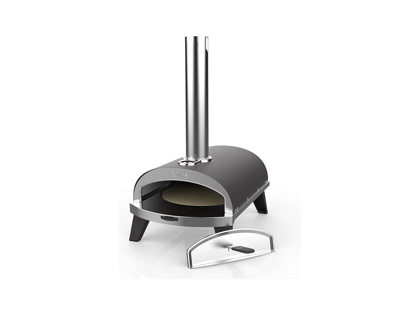 Four à pizza à pellets ardoise