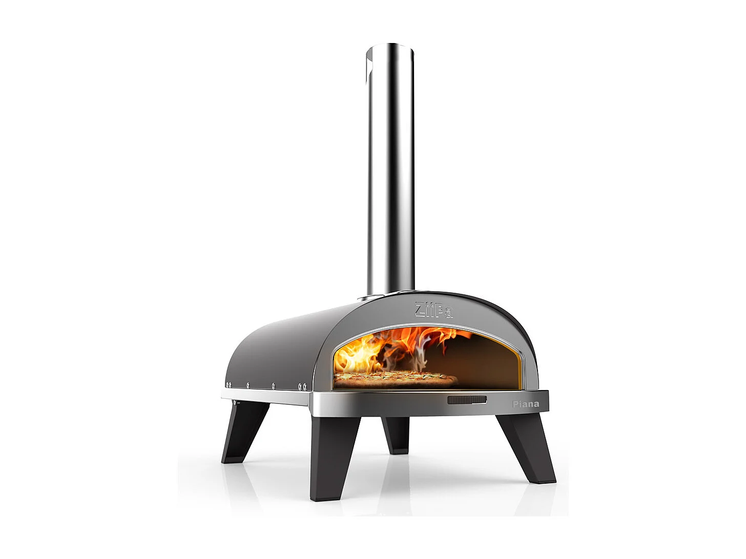 Four à pizza à pellets ardoise