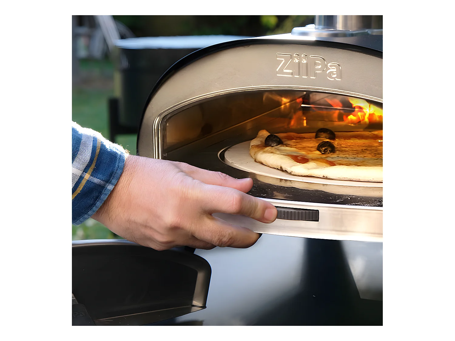 Four à pizza à pellets charbon