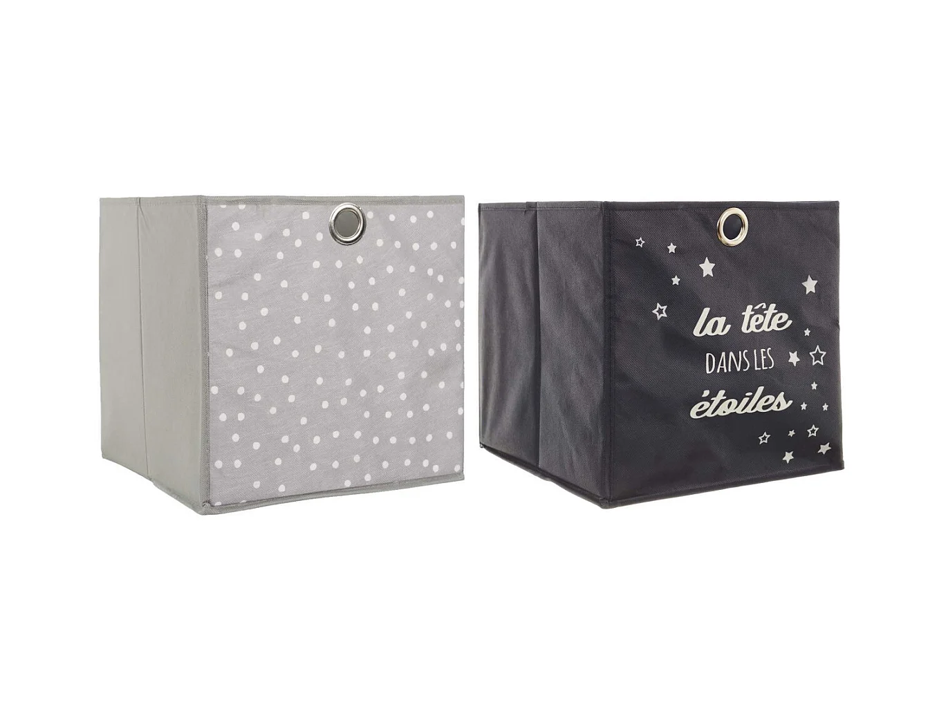 Cubes de rangement 30x30 cm (Lot de 2)