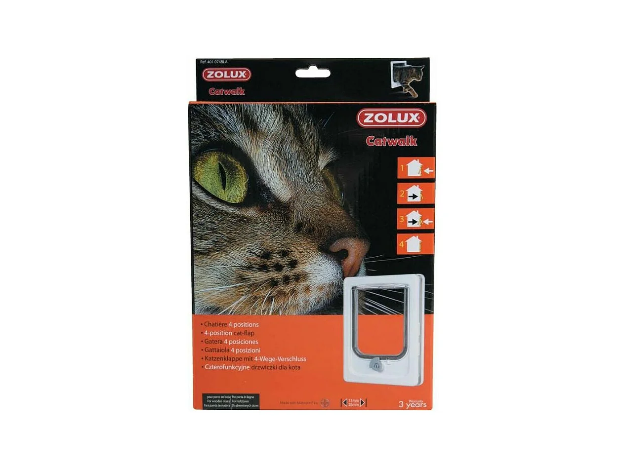 Chatière 4 positions Catwalk