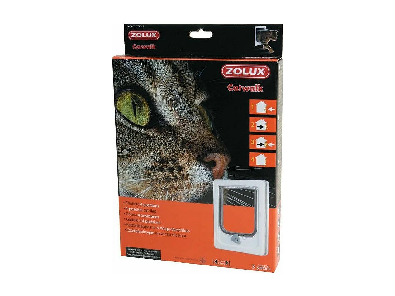 Passerella per gatti a 4 posizioni