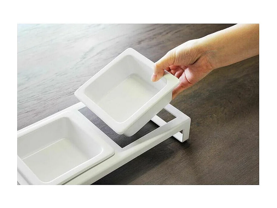 Hochliegende Katzennapf im Designstil "Tower"