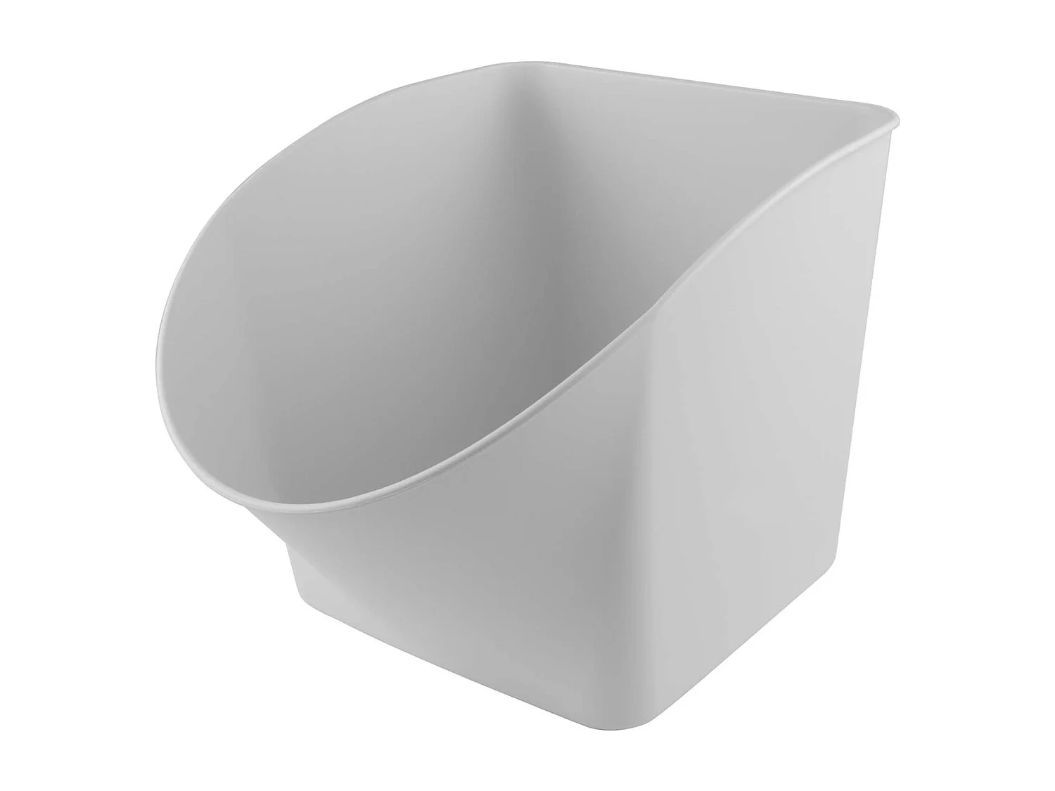 Bac à jouets Basic 32.5 x 42.5 x 31.5 cm Blanc