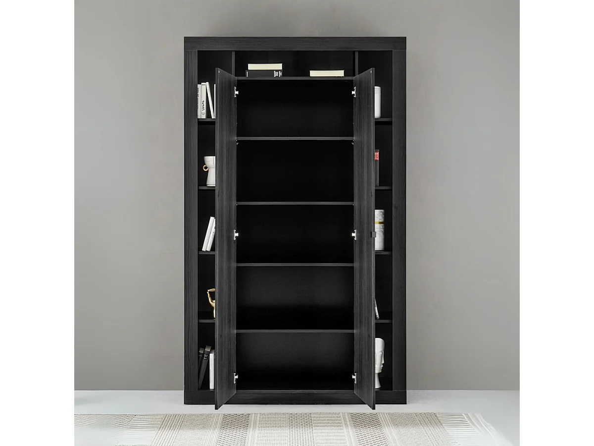 Bücherregal 2 Türen H217 cm - Rimini