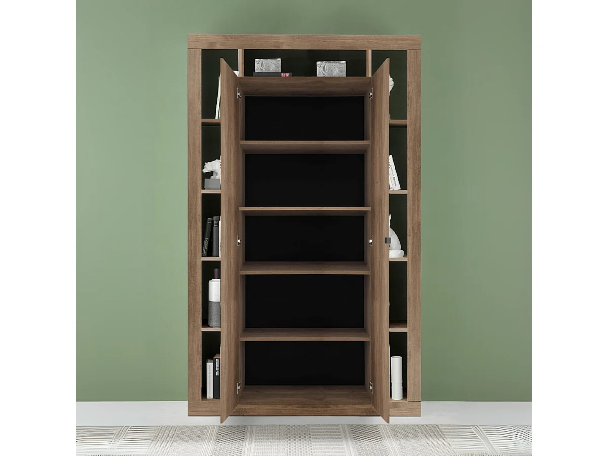 Bibliothèque 2 Portes H217 cm - Rimini