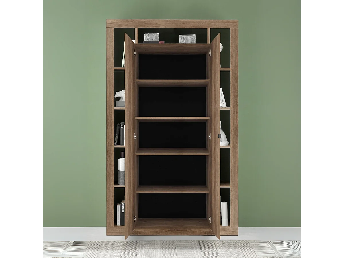 Bibliothèque 2 Portes H217 cm - Rimini