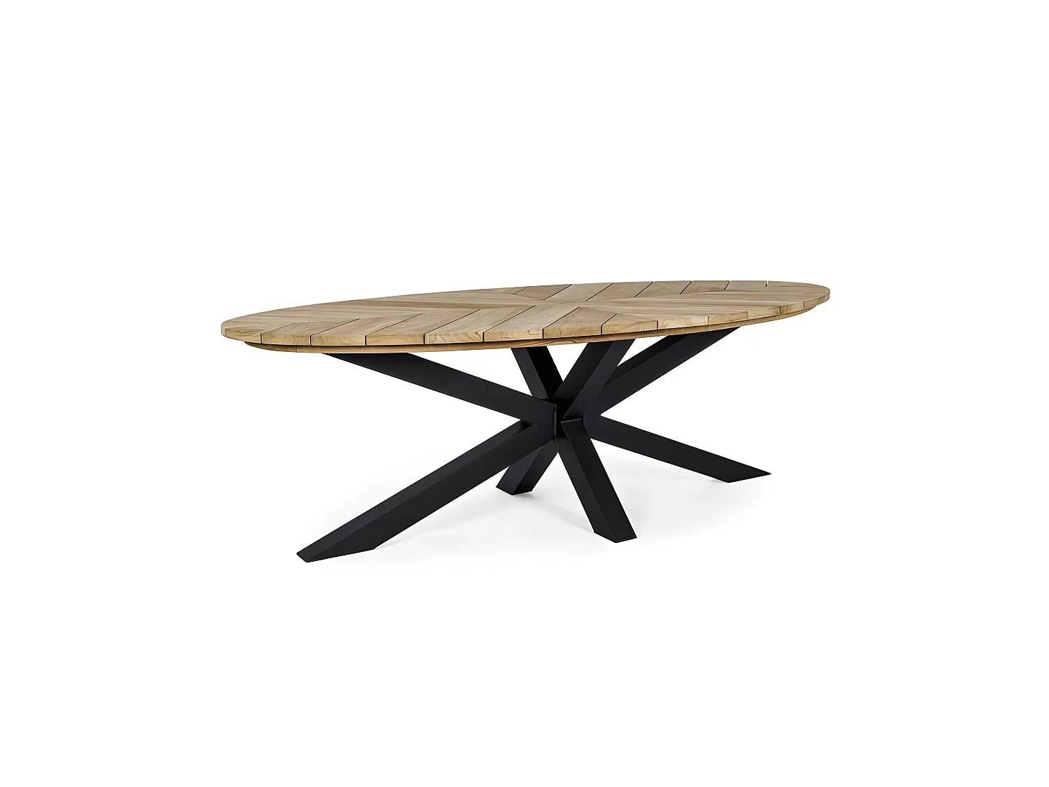 Table de jardin 10 places PALMDALE carbone