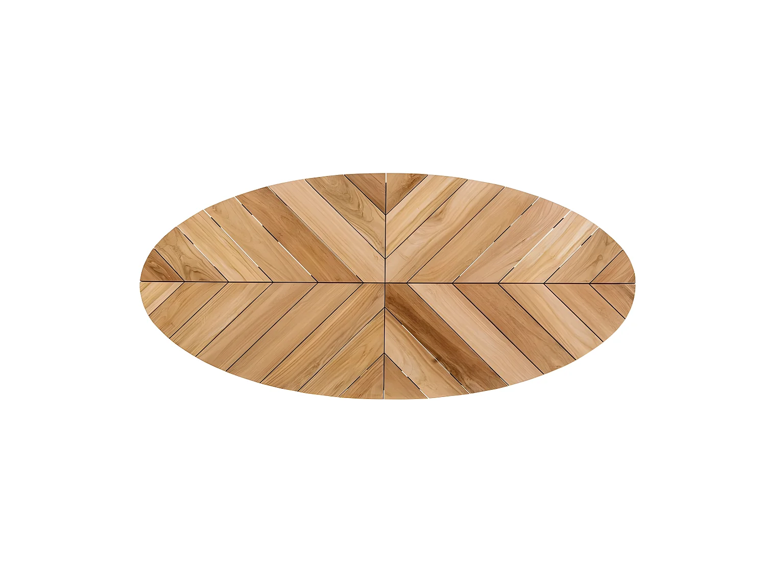 Table de jardin 10 places PALMDALE carbone