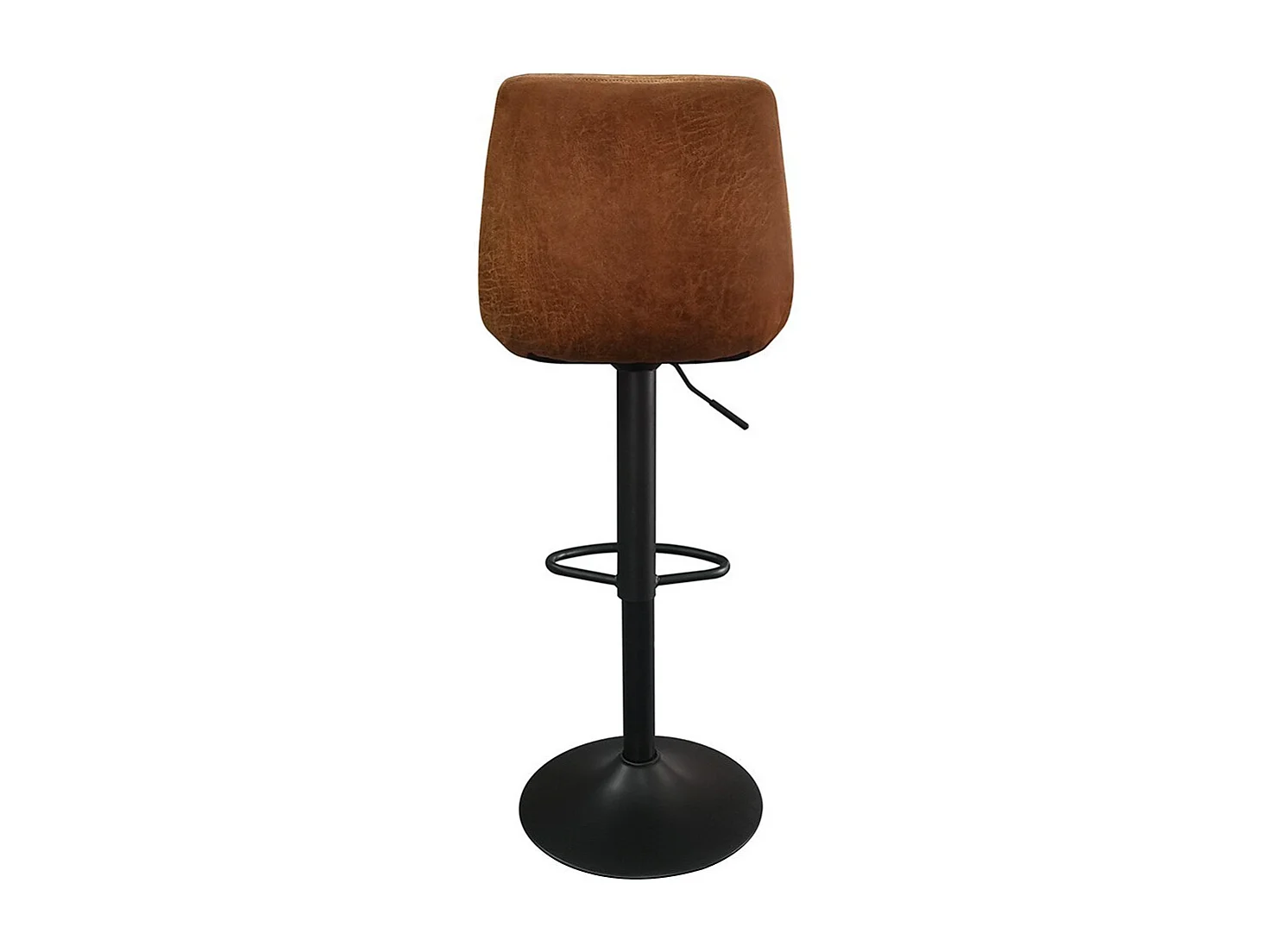 Vintage stijl barkruk in cognackleur. Collectie BELFAST.