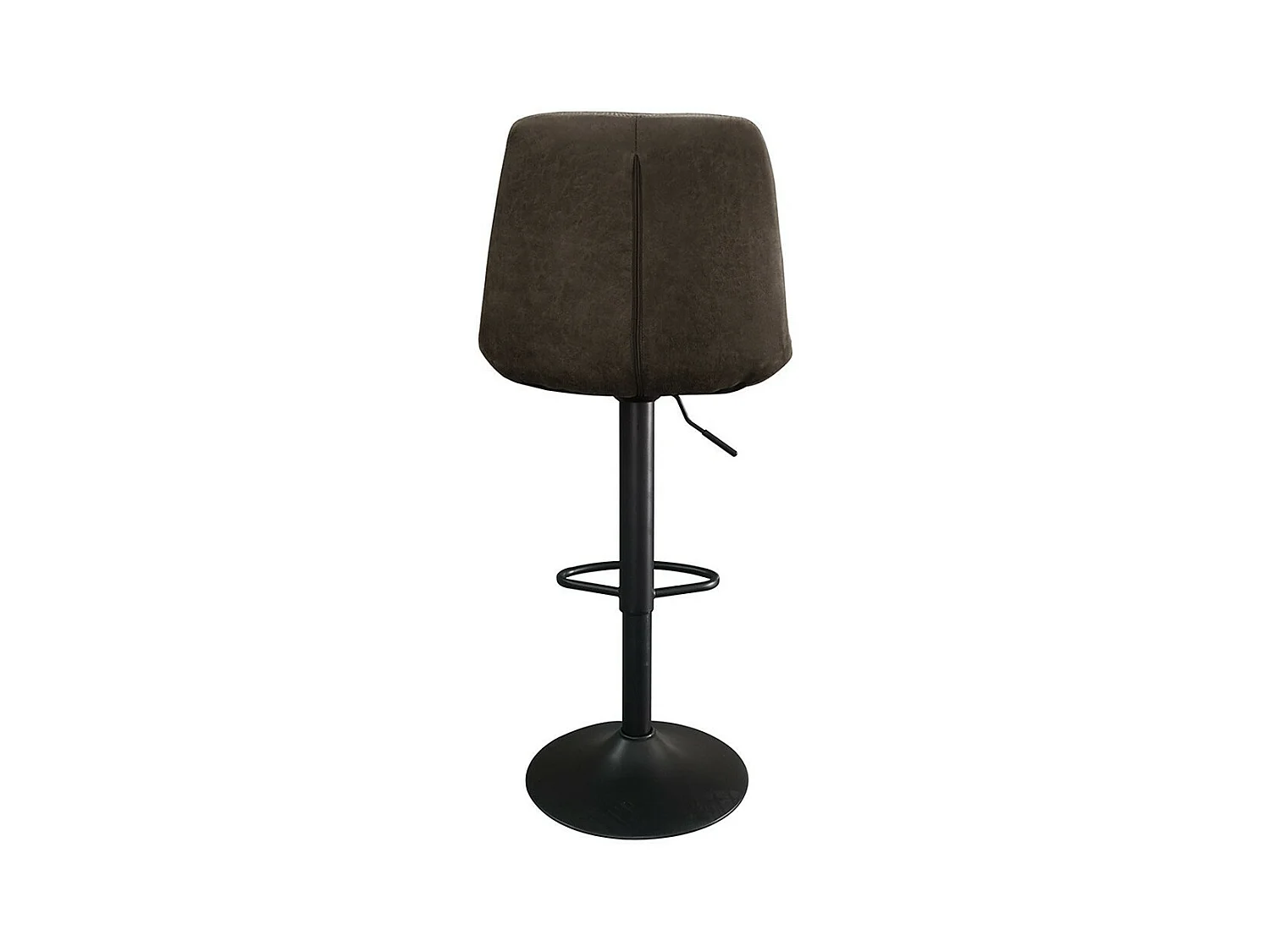 Sgabello da bar stile vintage colore marrone scuro. Collezione HOLLA.