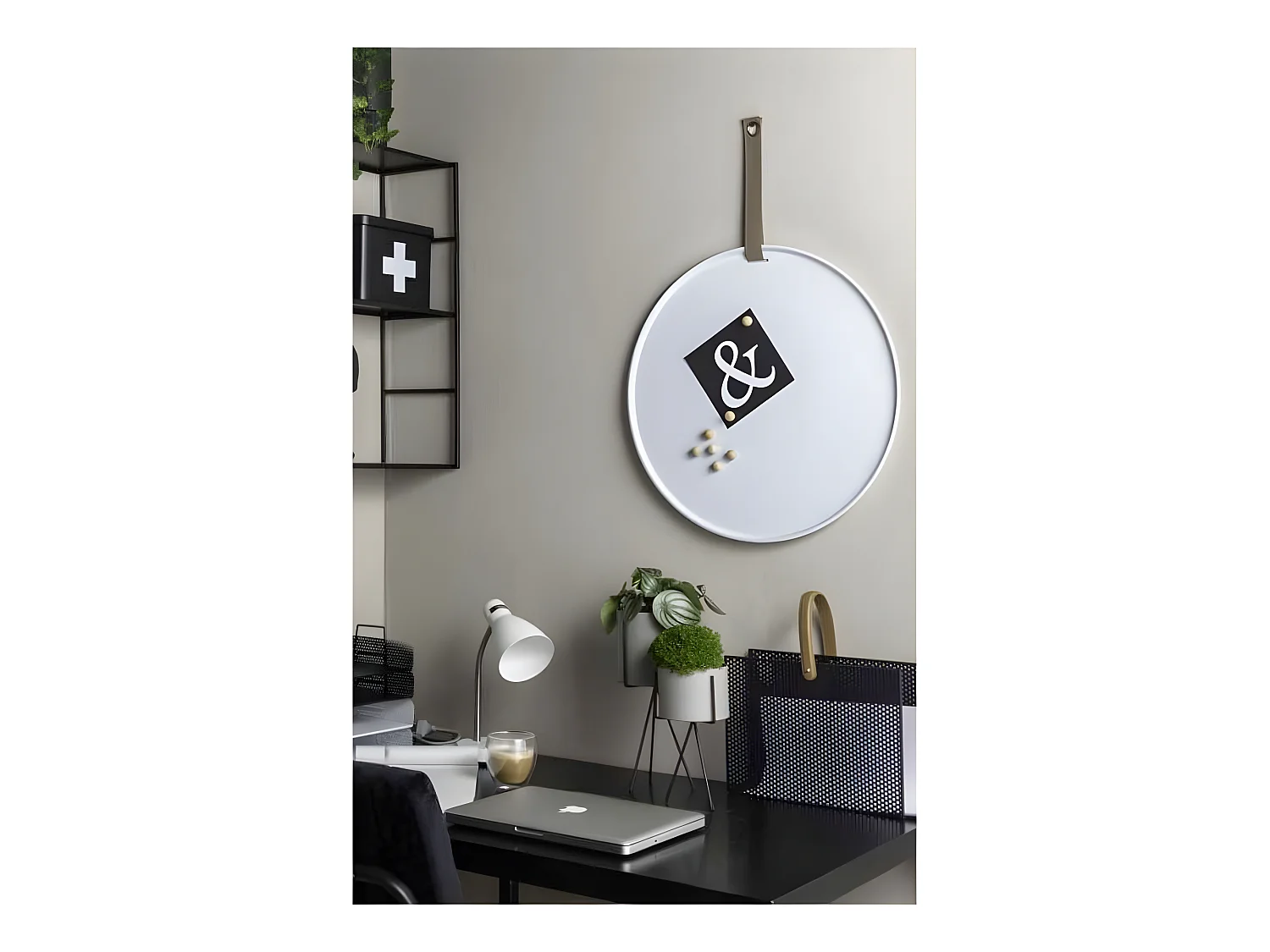 Lavagna circolare in ferro da stiro Perky