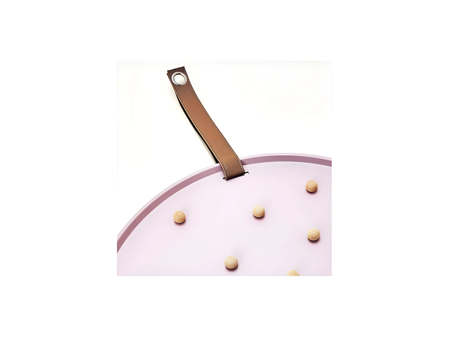 Runder Memohalter aus Eisen "Perky"