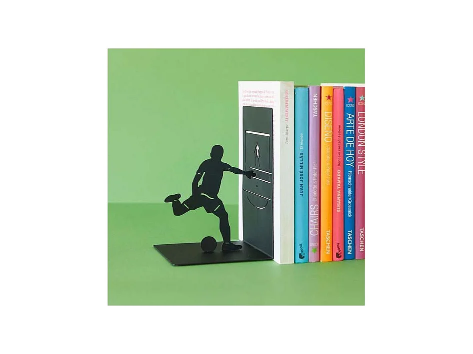 Sujetos de metal negro Sport Footballer