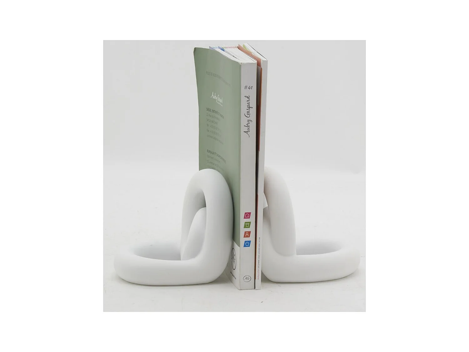 Lot de 2 serre-livres Modernes