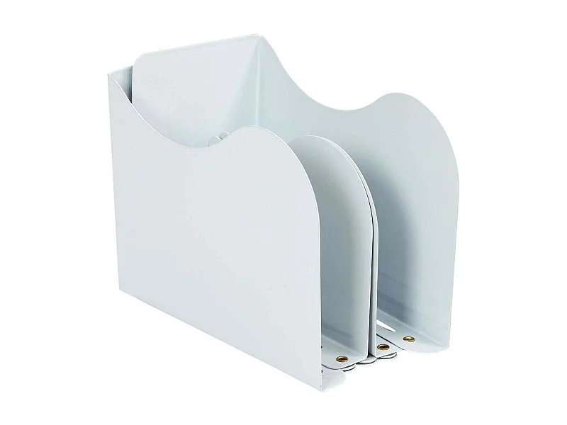 Serre-Livre Extensible "Books" 9-46cm Blanc